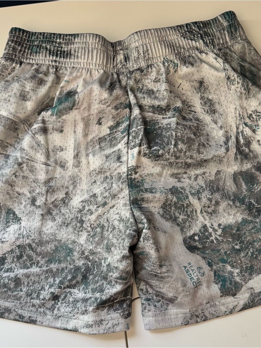 Baseball Lifestyle 101 Realtree Aspect Youth Shorts Arctic YL - Picture 4 of 5